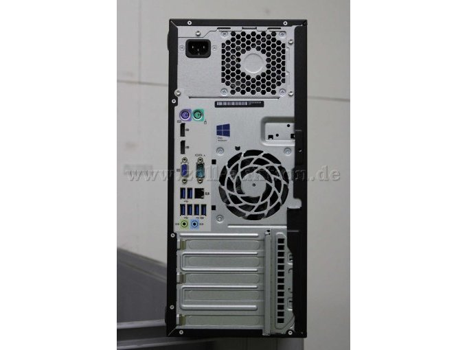 Rückansicht Desktop