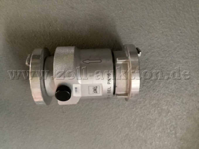 Durchflussverhinderer AWG B-B, Storz 75mm, mit Rohrbelüftung und Rückschlagklappe. Draufsicht-3
