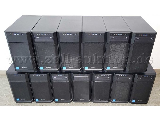 13 Komplett-PC mit Intel i3-9100 - markenlos – kavel bij Zoll-Auktion, Memmingen