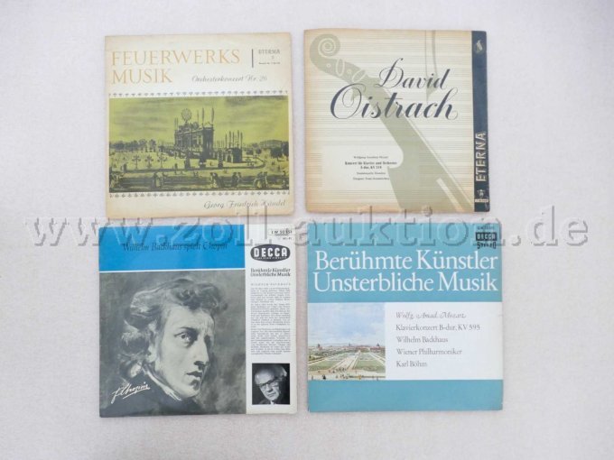 4 Schallplatten (10") Vorderseite