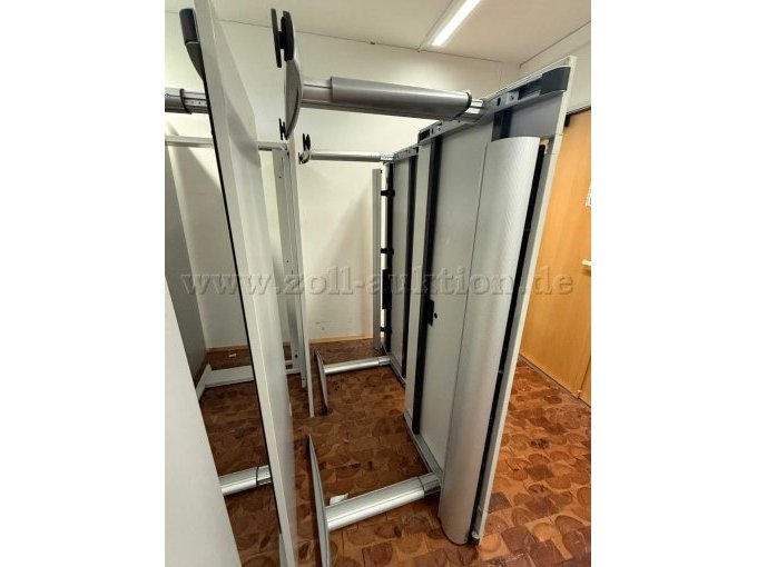 Schreibtische, Rückansicht