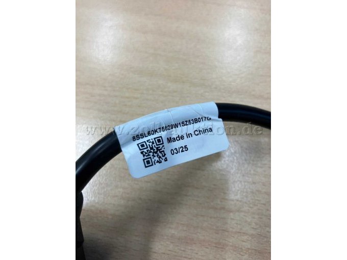 Technische Daten zu dem Kabel
