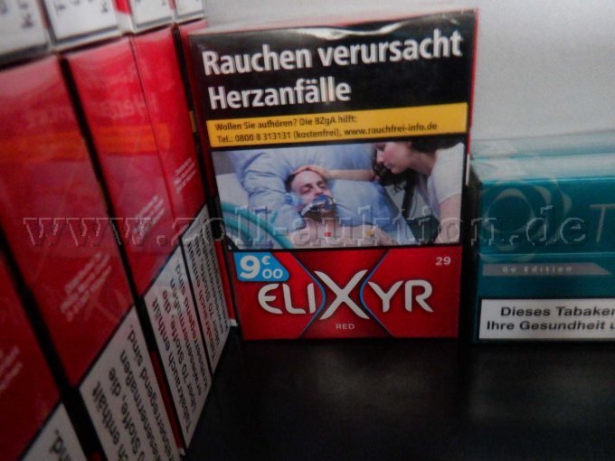 Vorderseite der Marke Elixyr