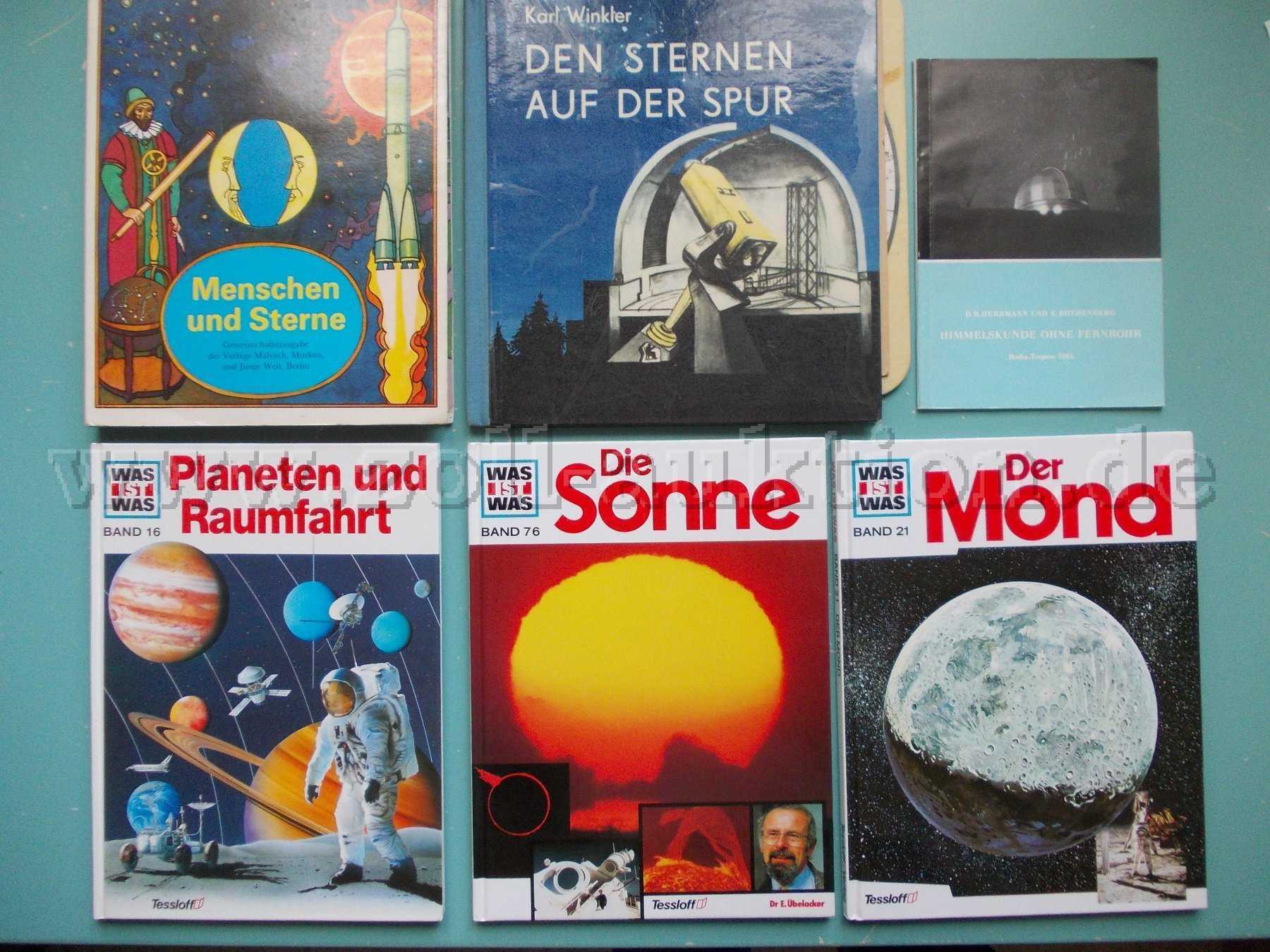 5 Bücher + 1 Heft