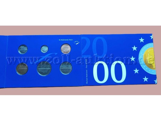 Niederlande Kursmünzensatz 2000