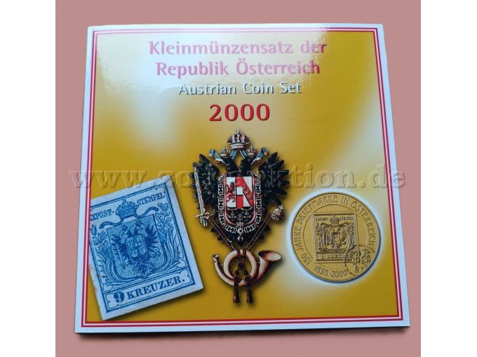 Österreich Kleinmünzensatz 2000