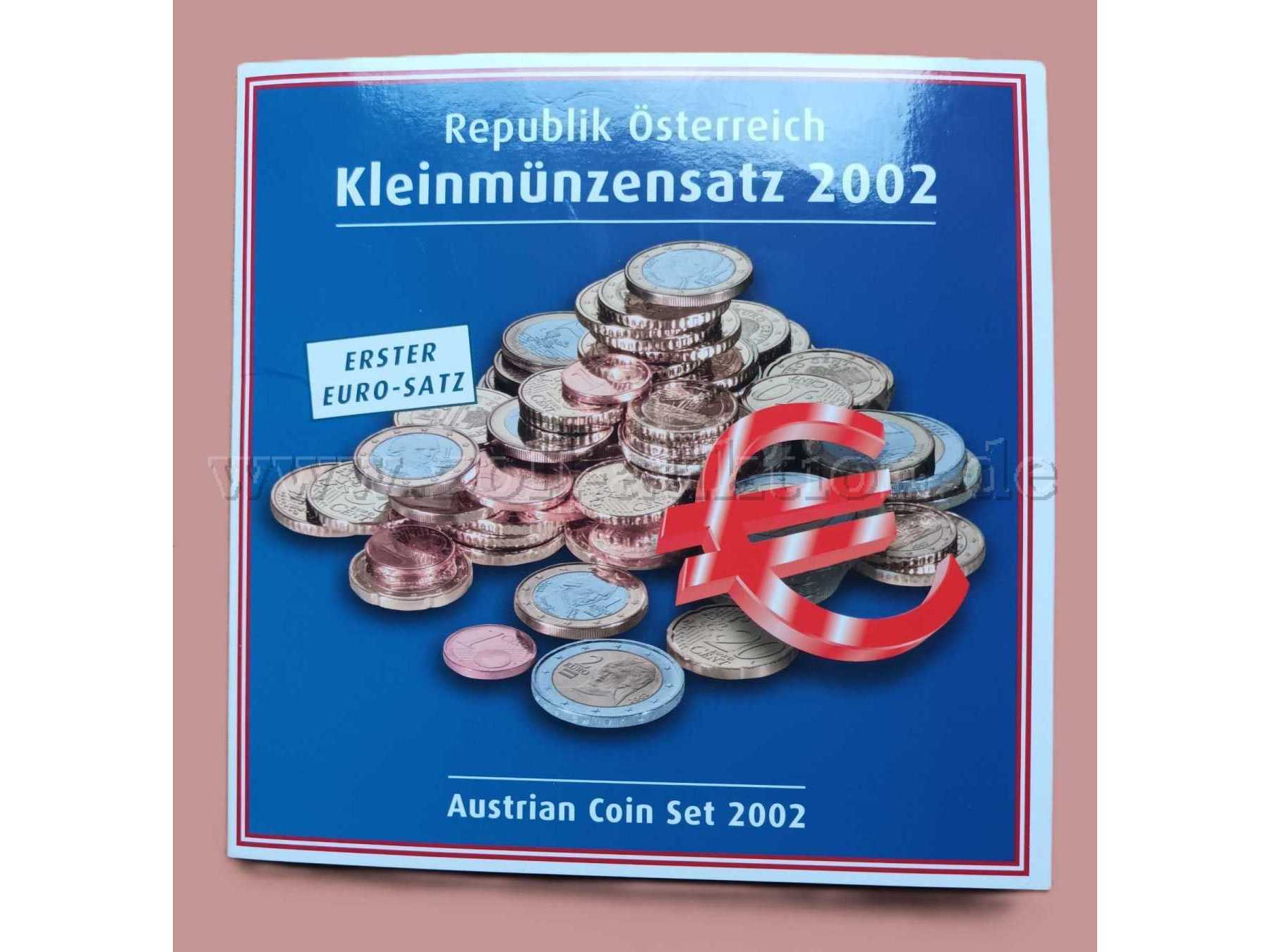 Österreich Kleinmünzensatz 2002