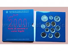 Italien Kusmünzensatz 2000