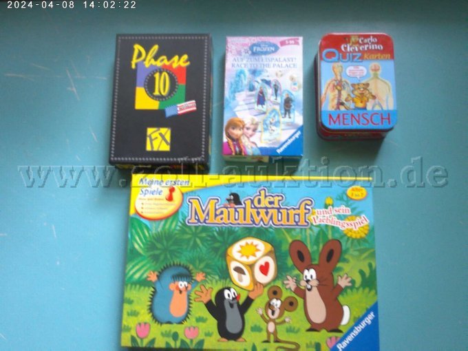 14 spelletjes, 2 puzzels, 4 kwartetspellen – foto 3 – kavel bij Zoll-Auktion, Arnsdorf