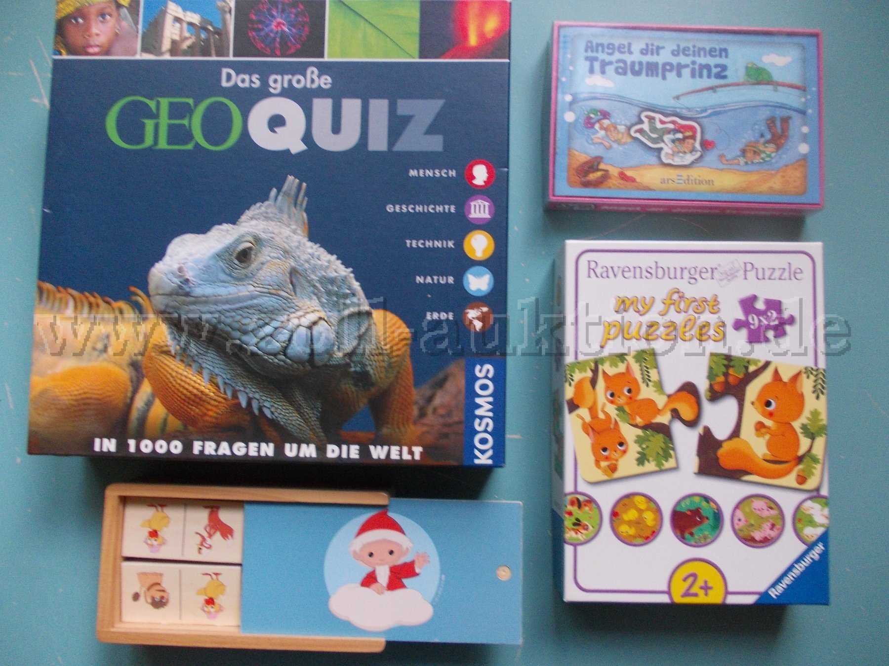 3 Spiele , 1 Puzzle