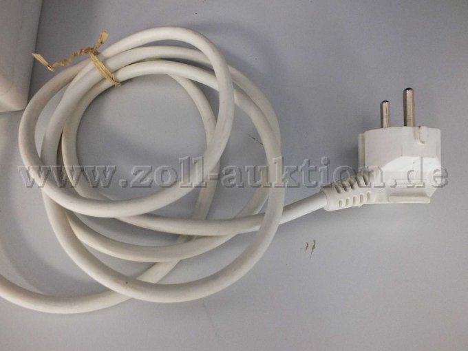 Ansicht des Kaltstecker und Kabel von oben