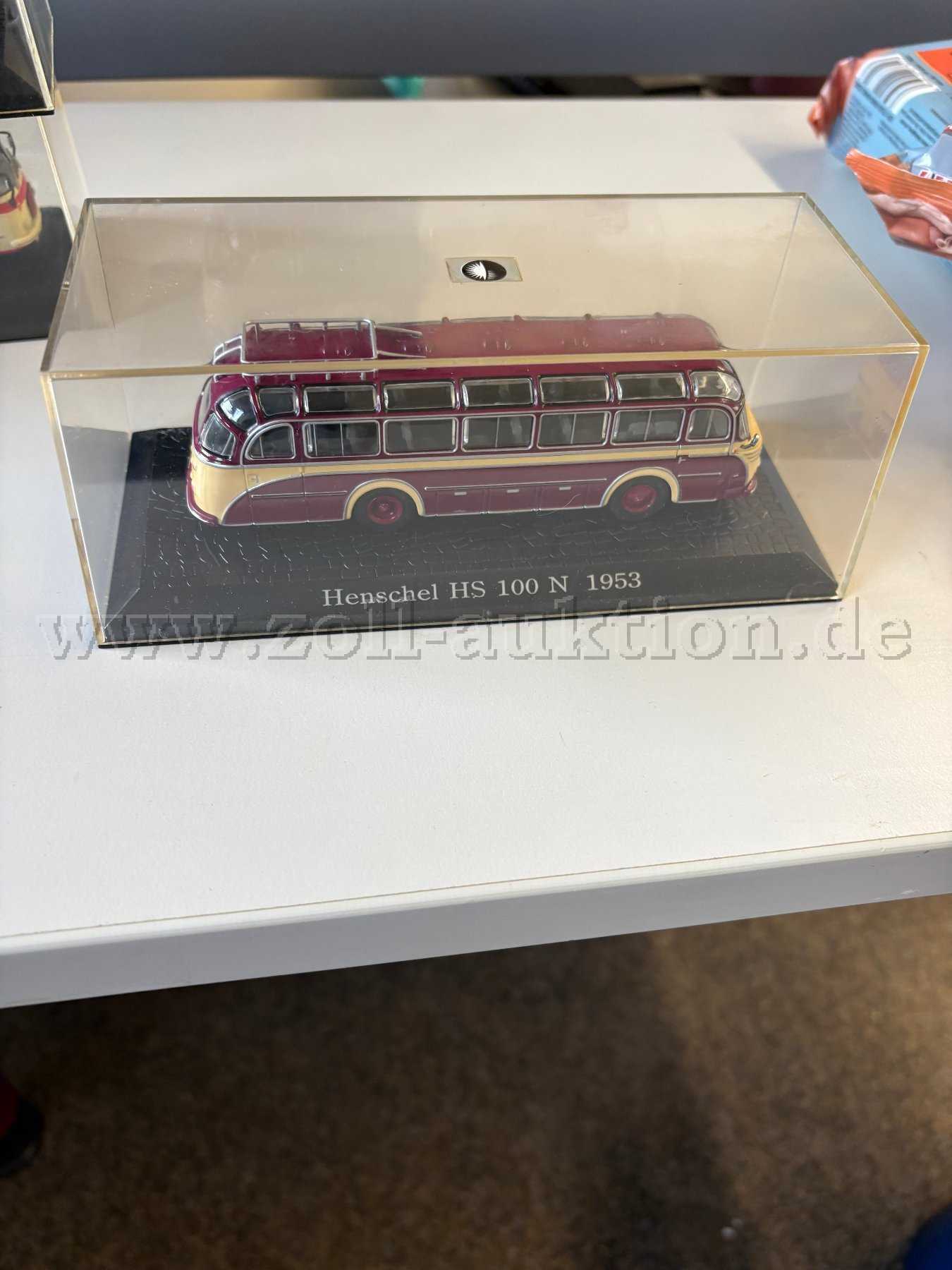 Miniature Autobus / Autocars Du Monde N°52 – Échelle 1/43 – Hachette, Pré-assemblé, Neuf