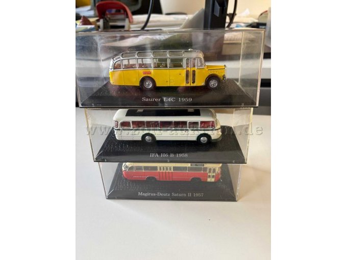 Saurer L4C 1959+IFA H6 B 1958+Magirus-Deutz Saturn II 1957