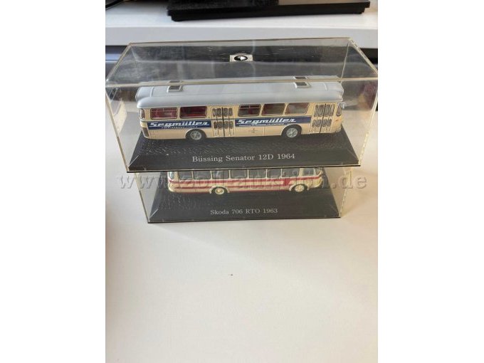 Büssing Senator 12D 1964 + Skoda 706 RTO 1963 Büssing Senator 12D 1964 + Skoda 706 RTO 1963