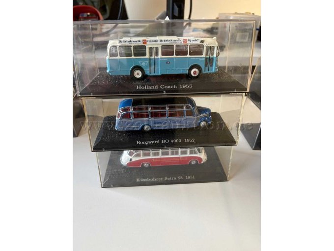 Holland Coach 1955+Borgward BO 4000 1952+Kässbohrer Setra S8 1951