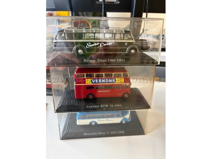 Krupp Titan O80 1951+Leyhand RTW 75 1951+Mercedes-Benz O 3500 1949