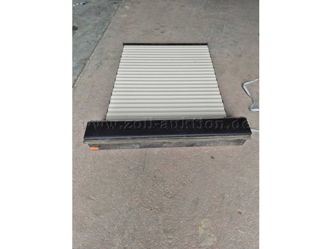 Aluminium Vorbaurollladen - Ansicht von oben