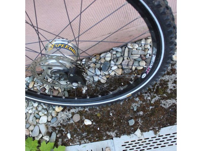 Laufrad Mavic X317 mit Rohloff Speedhub Nabe