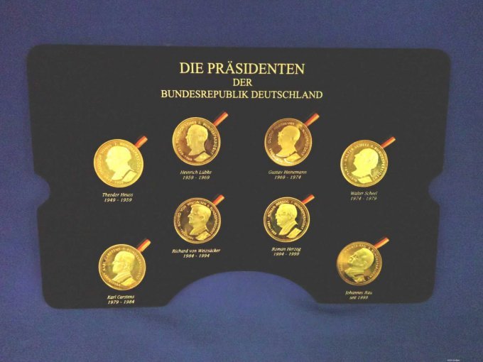 Gedenkmünzen der Bundespräsidenten der BRD
