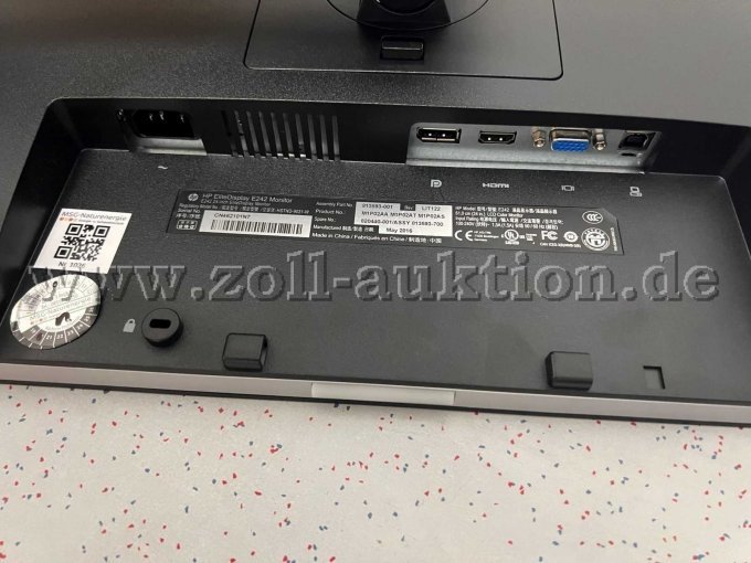 HP EliteDisplay Anschlüsse