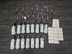 15 Seifenspender inkl. Zubehör