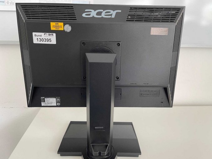 Acer B223WL; Rückansicht
