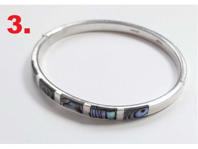 3. Tuscany-Silver, Armreif