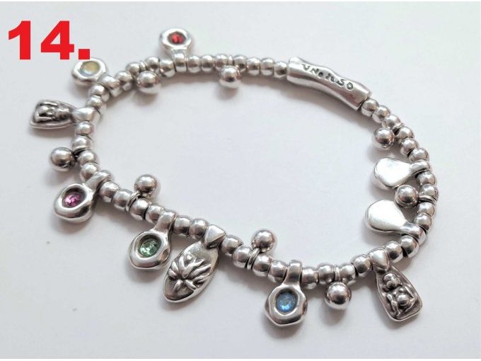 14. Uno de 50, Armband Vitality Crystals Set