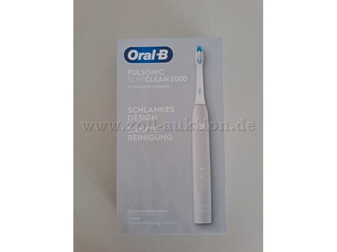 Detailansicht Oral-B pulsonic slim clean 2000 Vorderseite