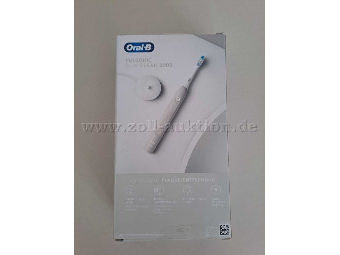 Detailansicht Oral-B pulsonic slim clean 2000  Rückseite