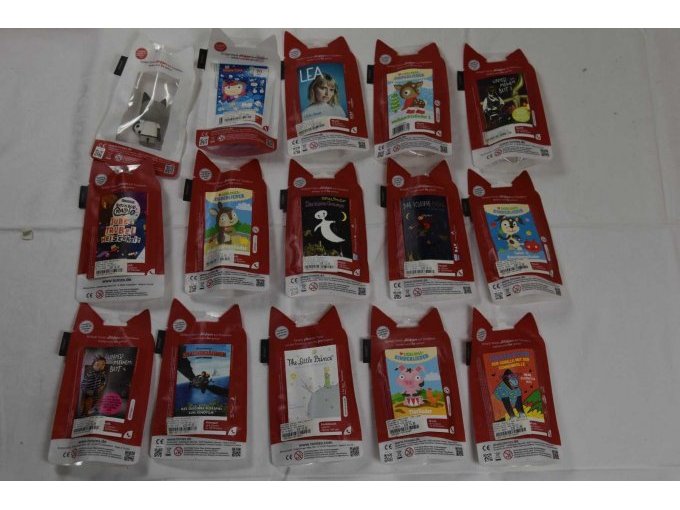 15 unterschiedliche Tonies – Neuware - Rückseite