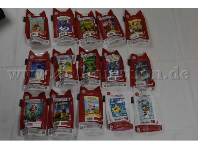 15 unterschiedliche Tonies – Neuware - Rückseite