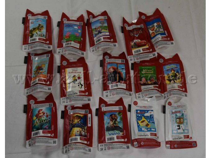 15 unterschiedliche Tonies – Neuware - Rückseite