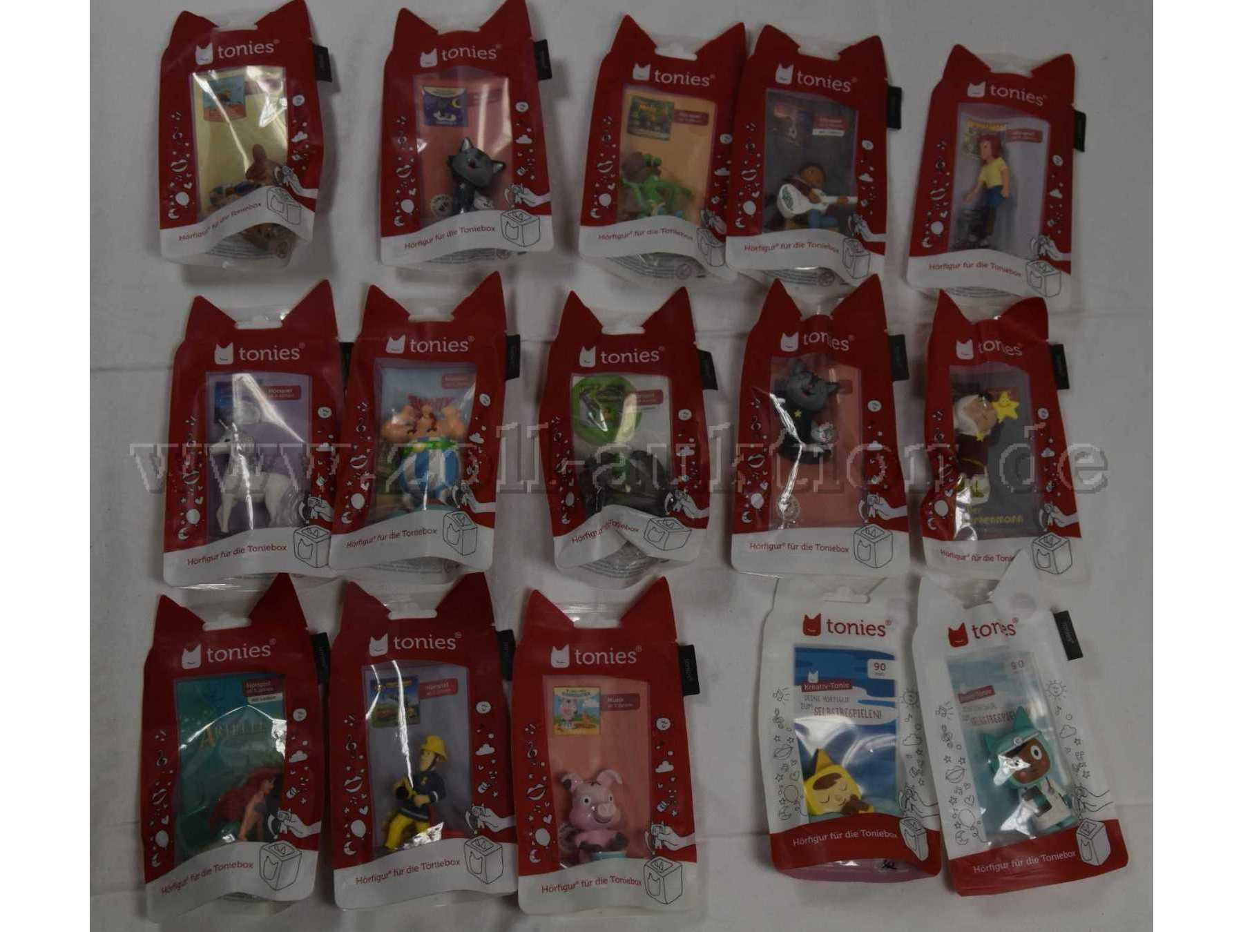 15 unterschiedliche Tonies – Neuware