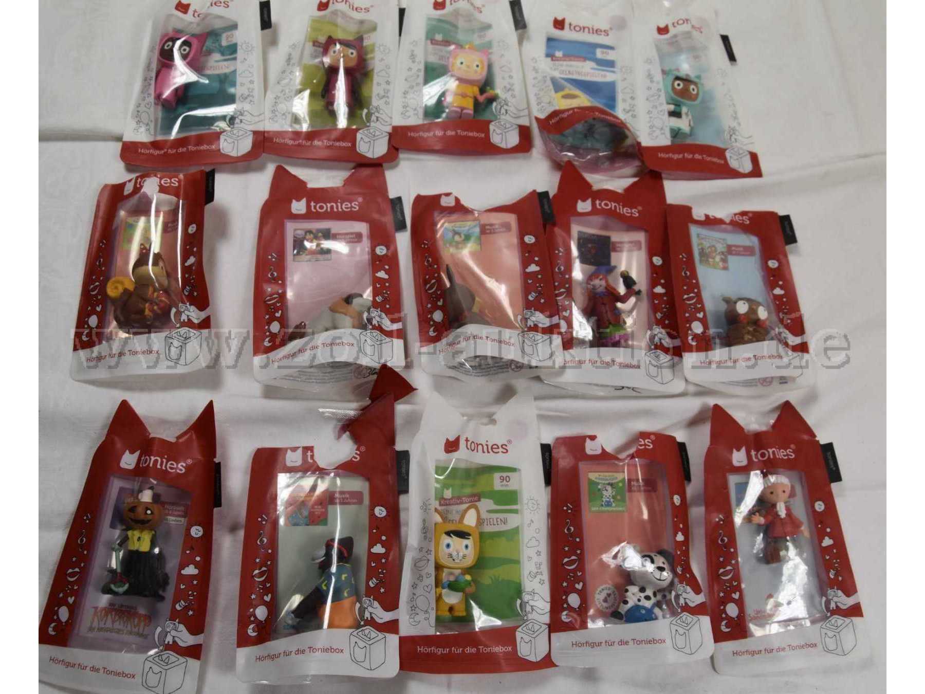 15 unterschiedliche Tonies – Neuware