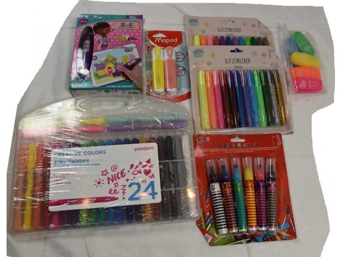 15 verschillende sets schrijfgerei en 5 activiteitenboeken – foto 4 – kavel bij Zoll-Auktion, Hamburg