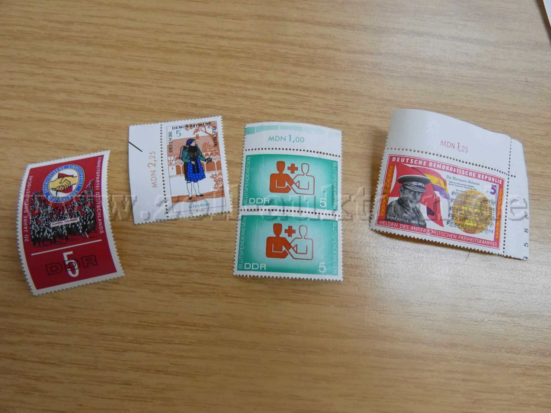 5x5 Pfennig DDR
