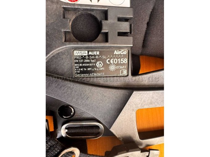 Seriennummer eines Atemschutzgerätes