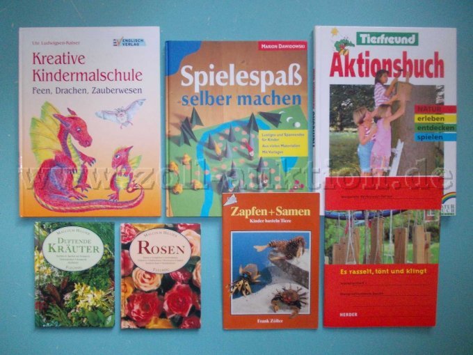 5 Bücher + 2 Hefte