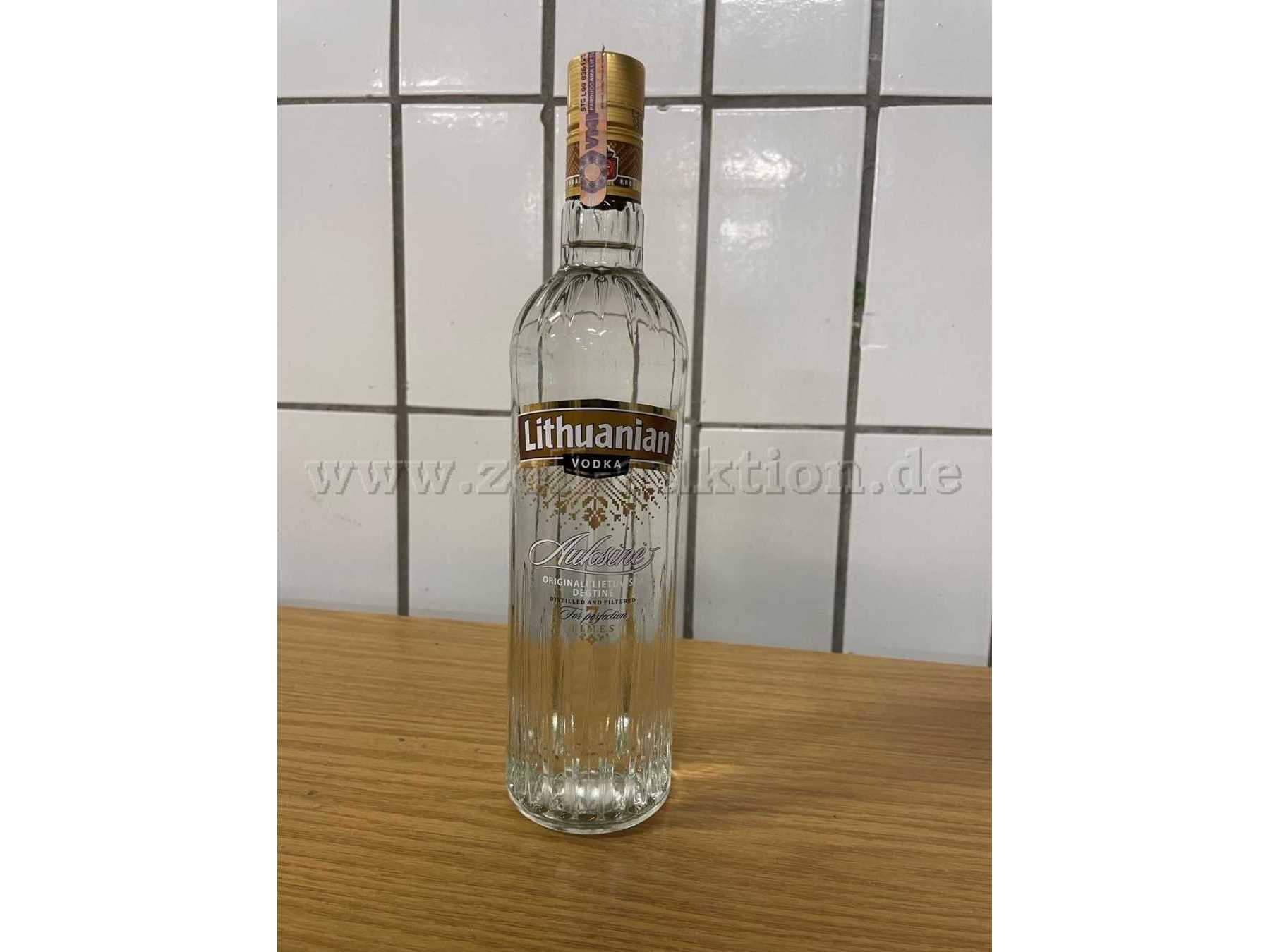 Flasche von vorne