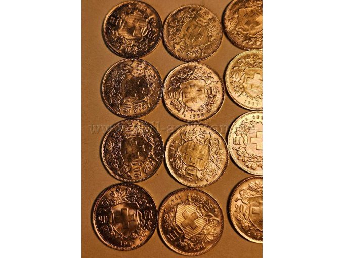 Konvolut Goldmünzen Front
