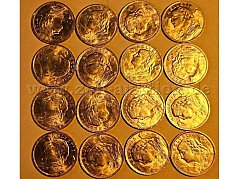 Konvolut Goldmünzen Front