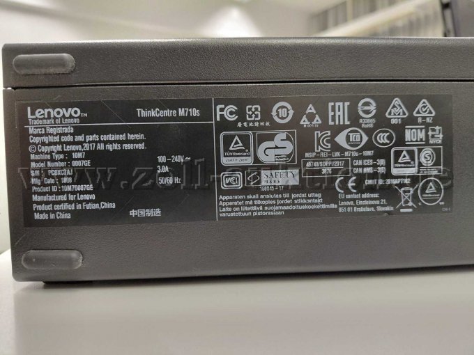 Aufkleber zu Gerätespezifikationen und Kennzeichnungen