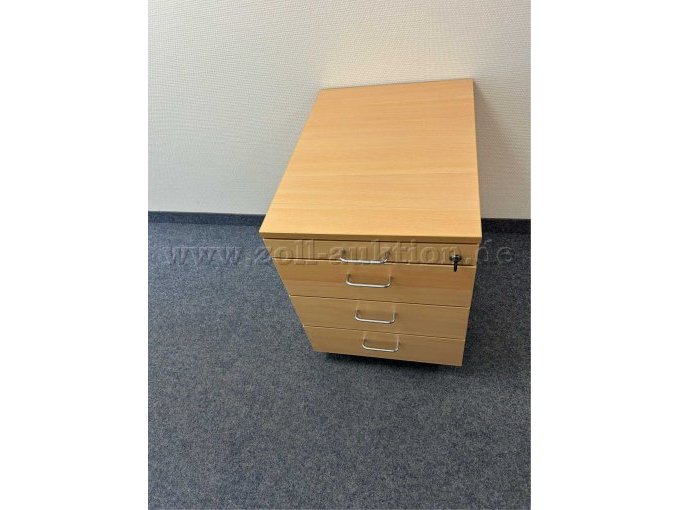 Beispielbild Rollcontainer -  Front-/Draufsicht