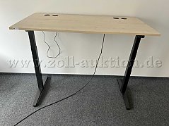 Beispielbild elektrisch höhenverstellbarer Schreibtisch der Fa. Assmann - Vorderansicht