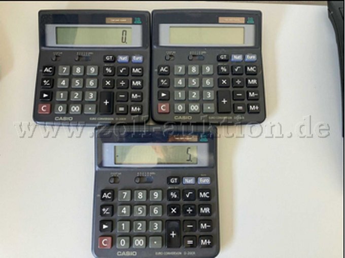 Casio D20ER exemplarisch