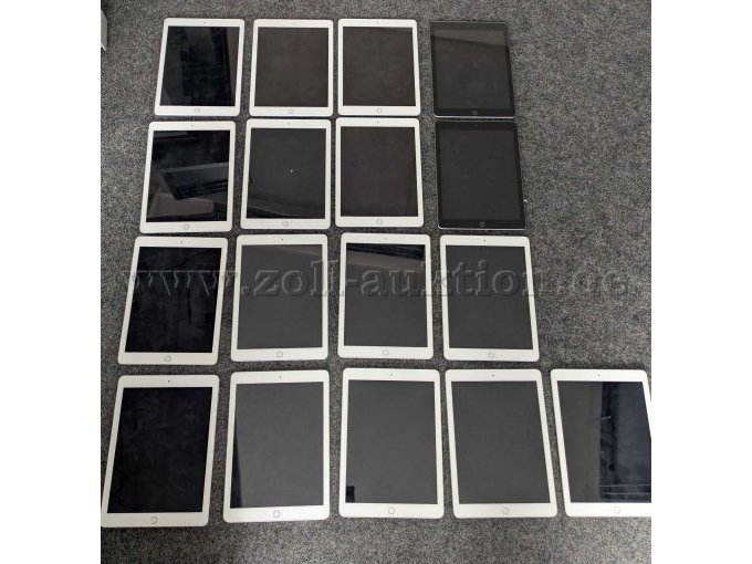 iPad 6 Vorderseite Stabel mit 17 Stück