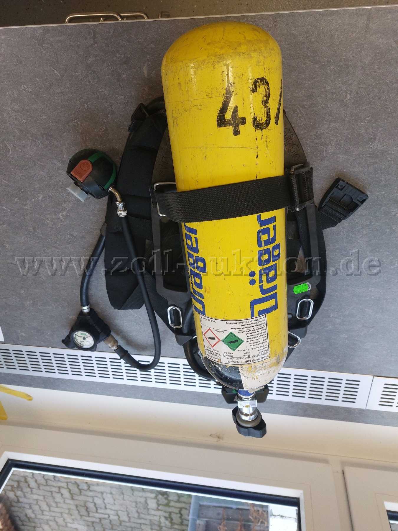 17 台 MSA Auer AirGo 型呼吸防护器,1996 至 2008 年生产