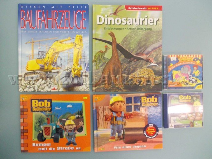 4 Bücher + 2 CD´s