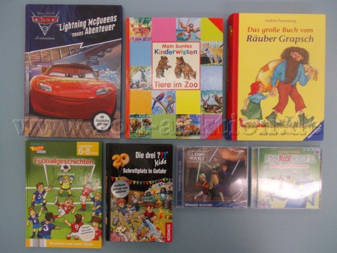 5 Bücher + 2 CD´s